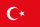 Flagge von die Türkei