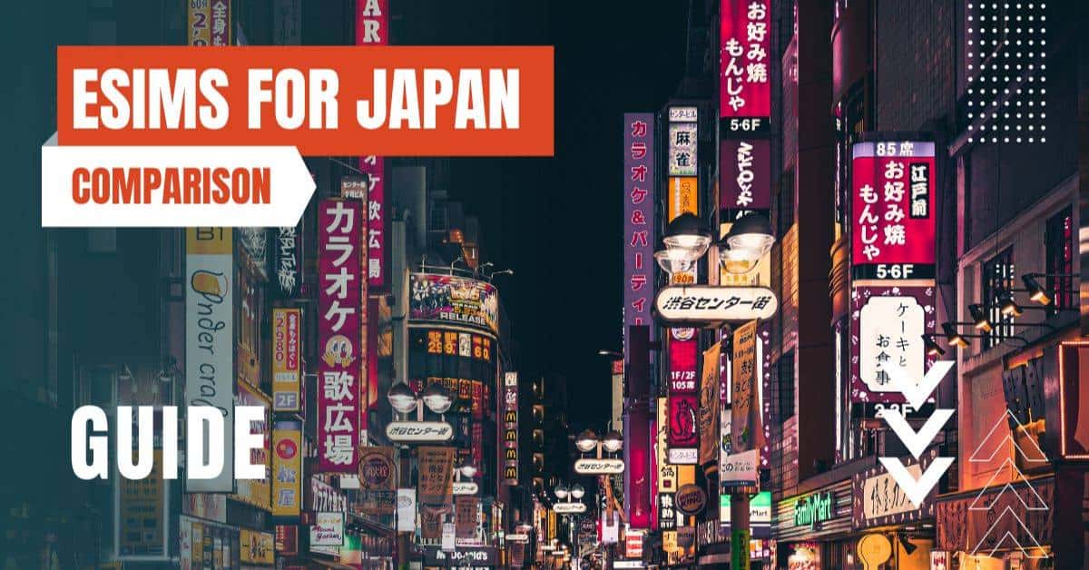 meilleurs esims pour le Japon image sélectionnée