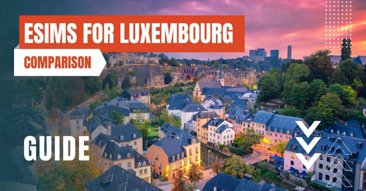 best esims for luxembourg featured image