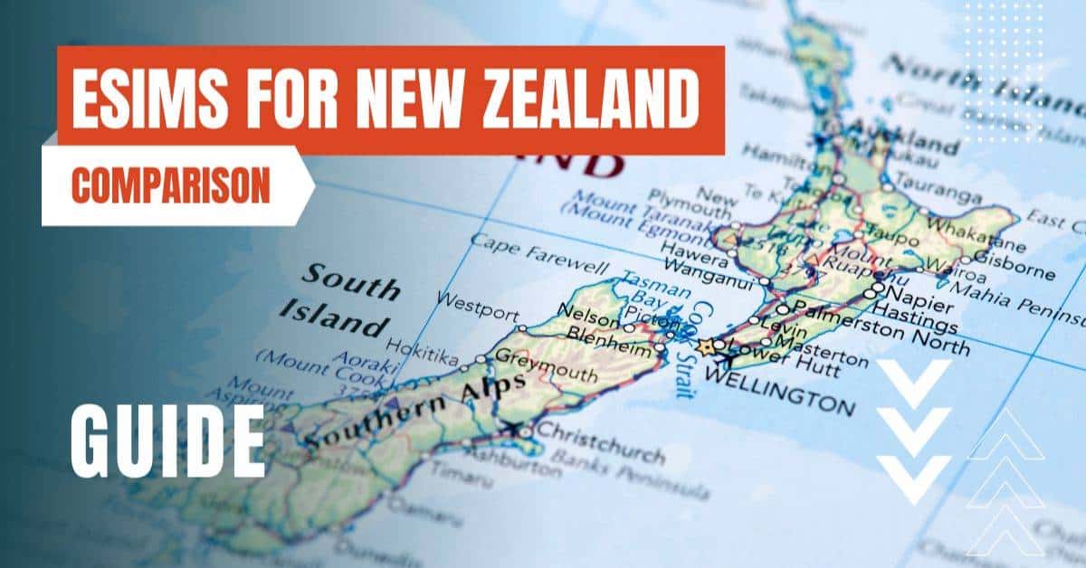 meilleurs esims pour la Nouvelle-Zélande image sélectionnée