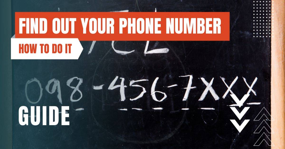 how to find your phone number featured image