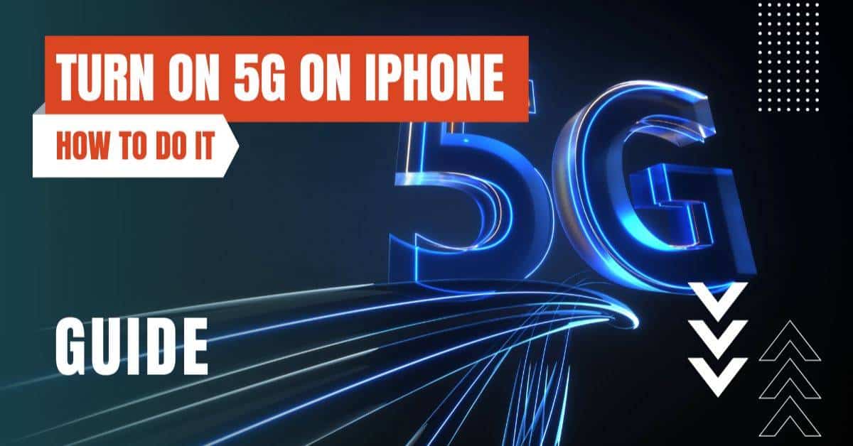 activer la 5G sur iPhone image sélectionnée