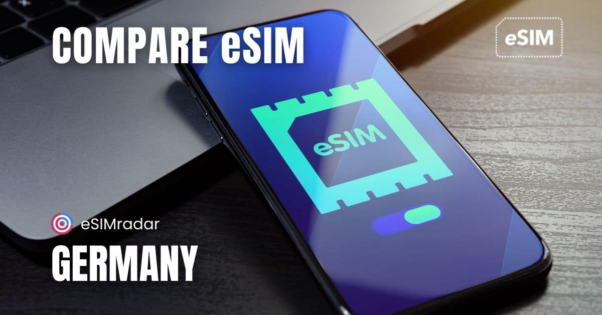 eSIM für Deutschland vergleichen | Daten, Telefon & SMS | Prepaid eSIMs