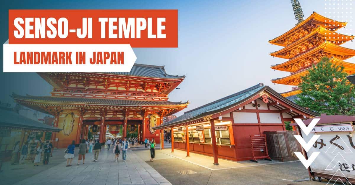 landmark in japan senso ji temple