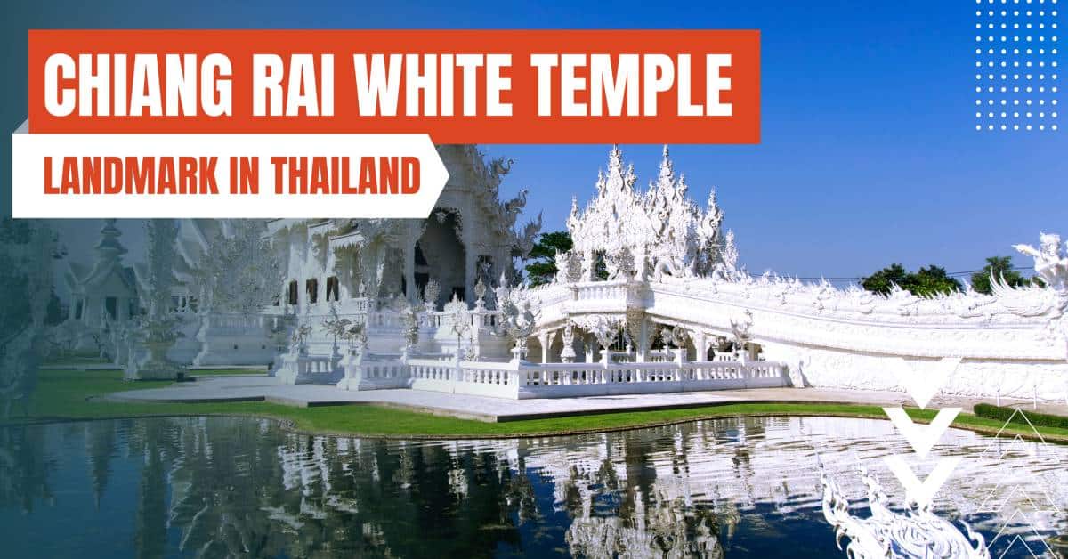 landmark in thailand chiang rai white temple