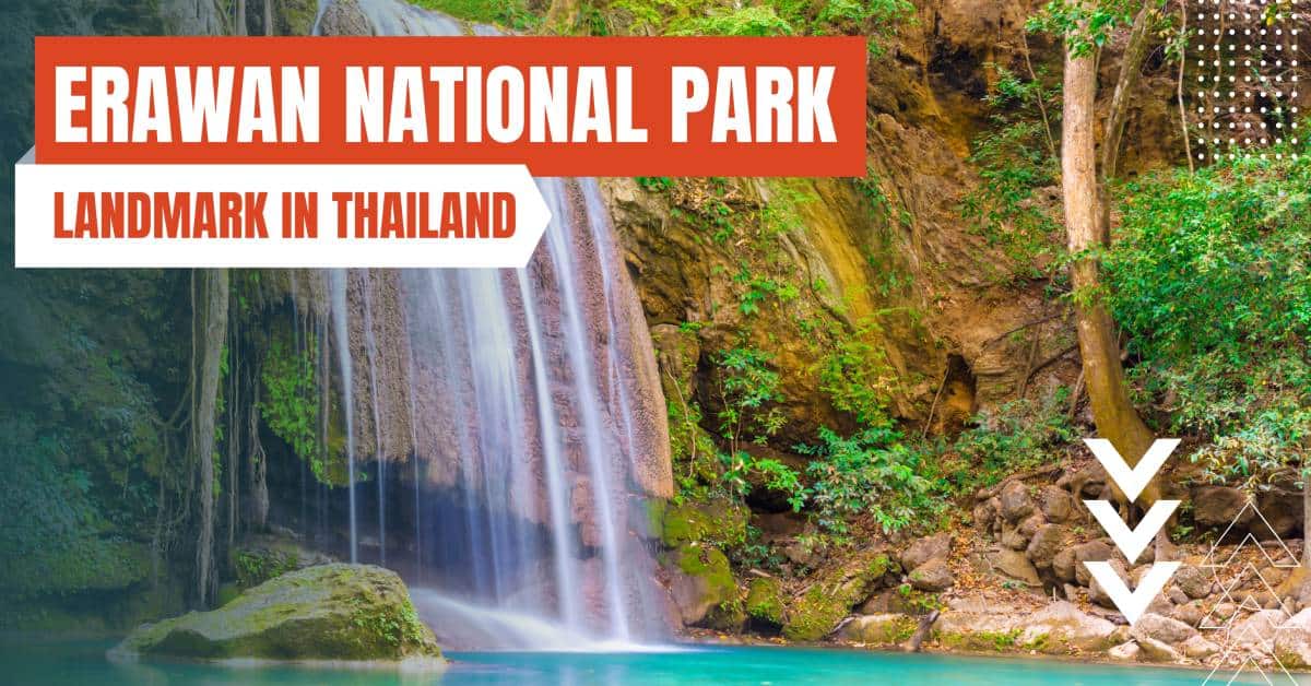 landmark in thailand erawan national park