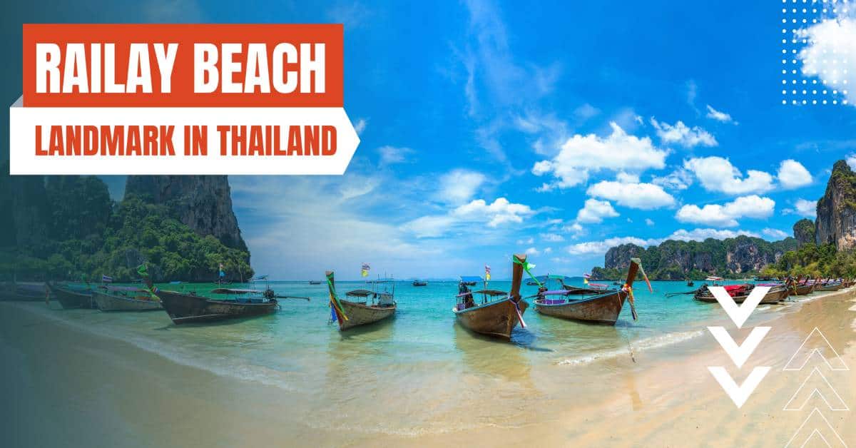 landmark in thailand railay beach