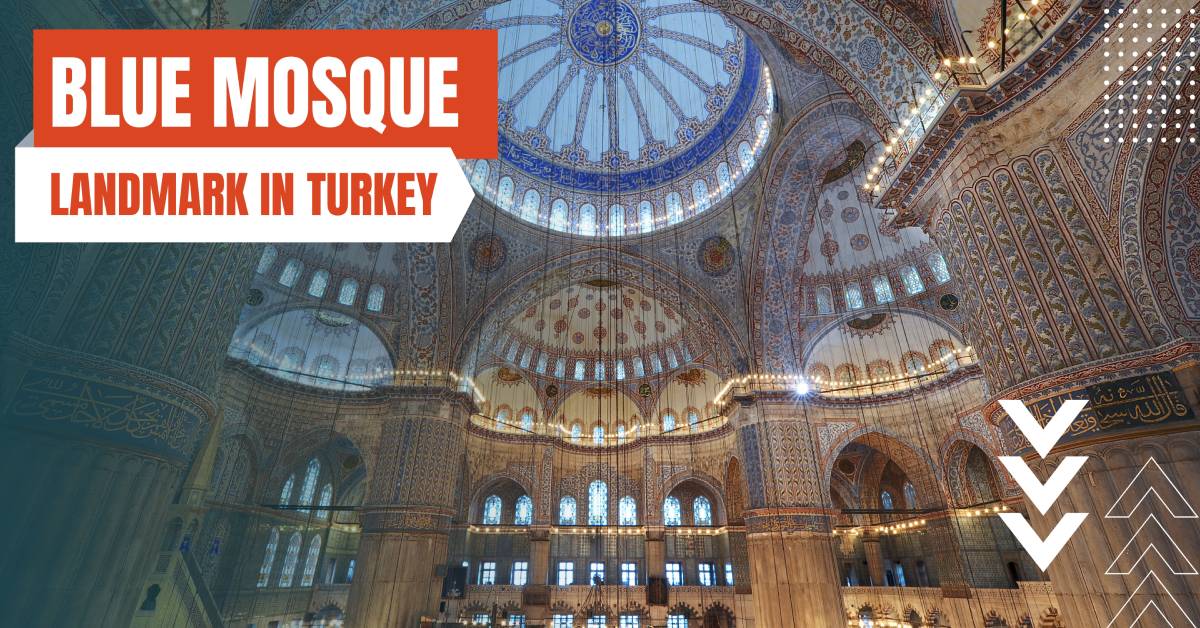 landmark in turkey blue mosque