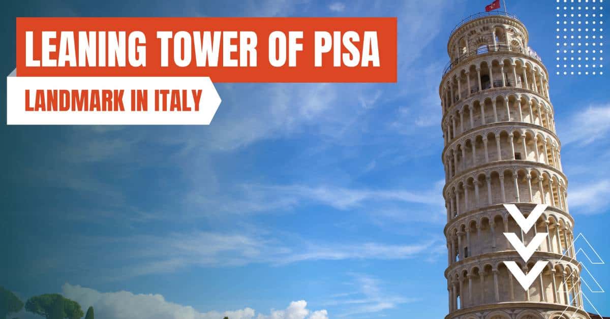 landmarks in italy leaning tower of pisa