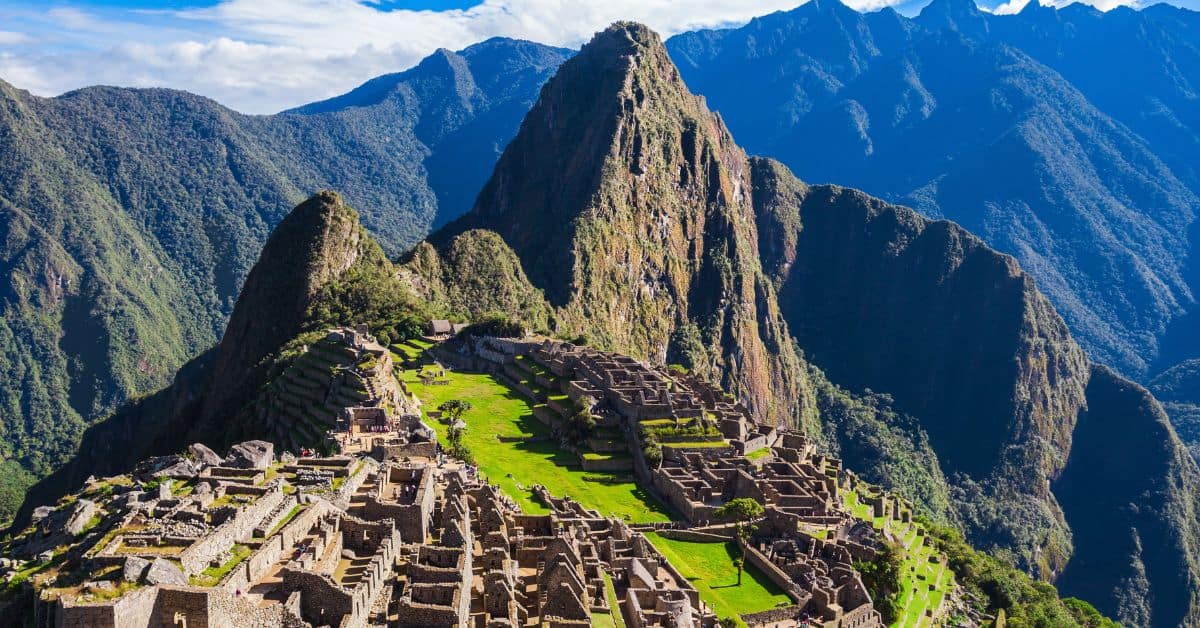 best places to visit in july machu pichu