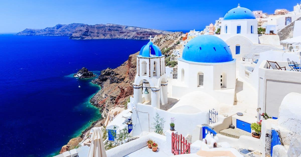 best places to visit in september santorini greece