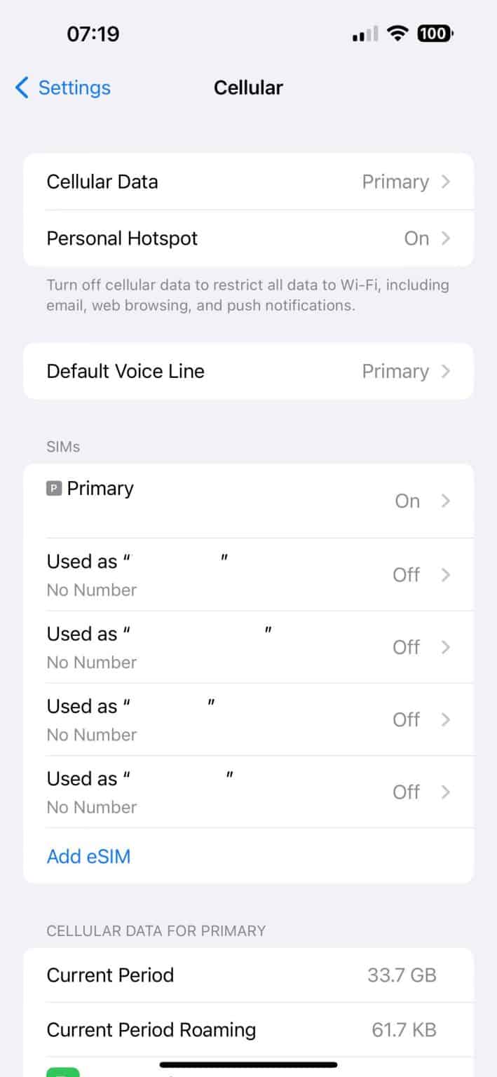 at&t esim plans