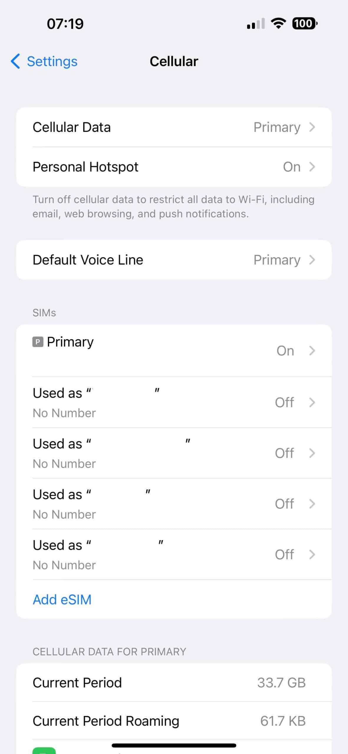 how to remove esim from iphone step 2 scaled