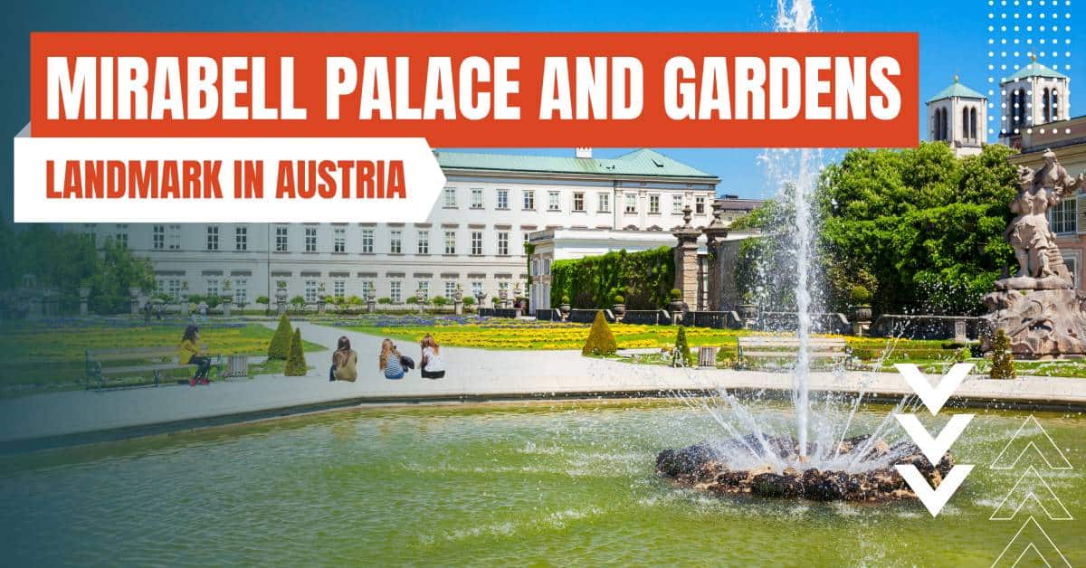 landmarks in austria mirabell palace and gardens