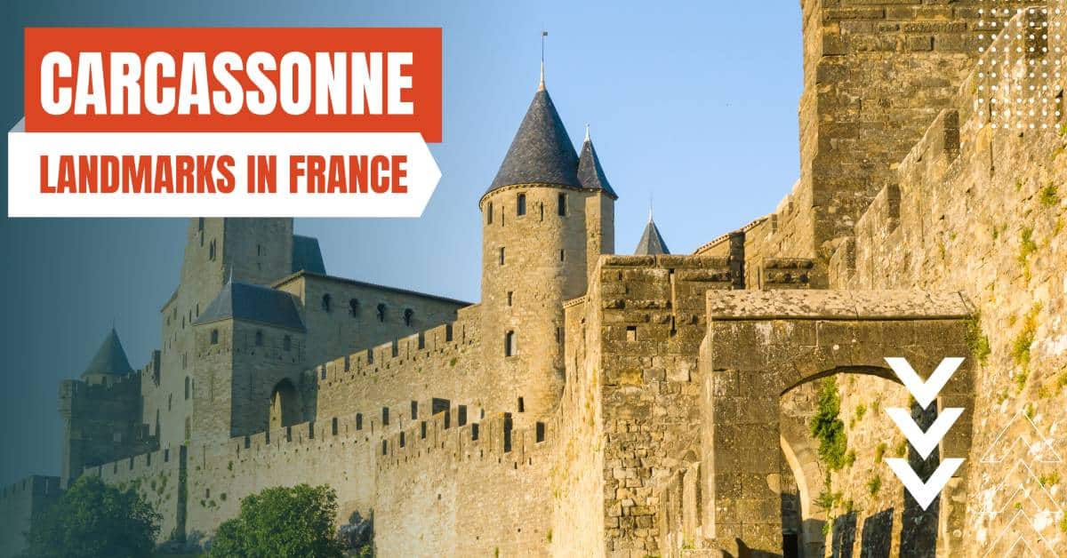 landmarks in france carcassonne