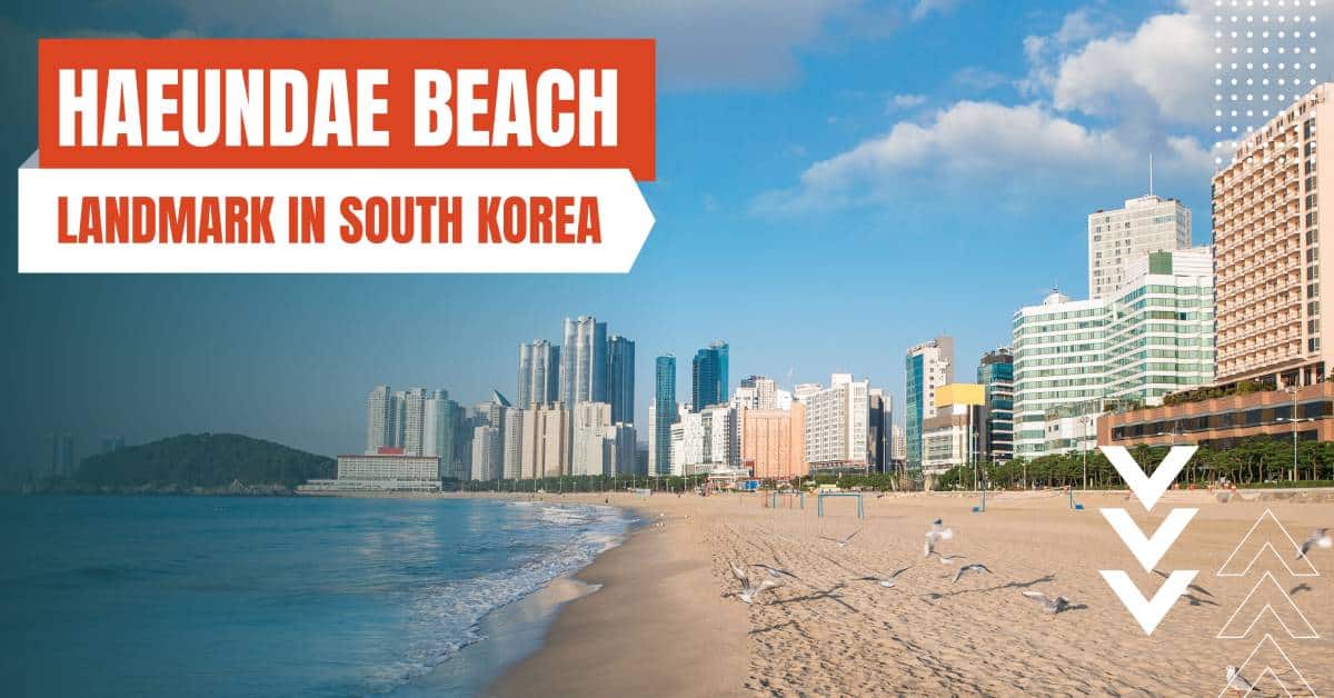 landmarks in south korea haeundae beach