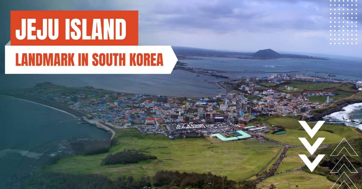landmarks in south korea jeju island