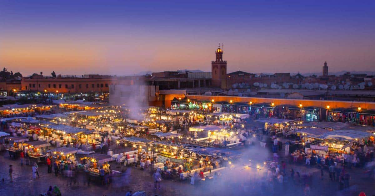 places to visit in october marrakech