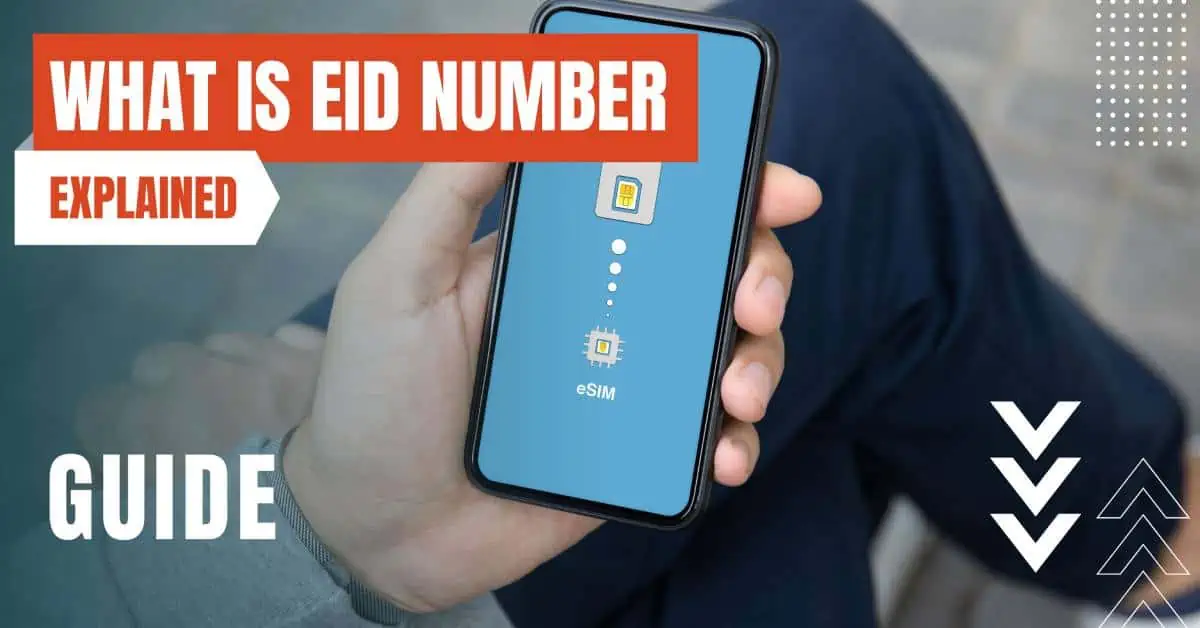 cos'è un'immagine in primo piano del numero EID