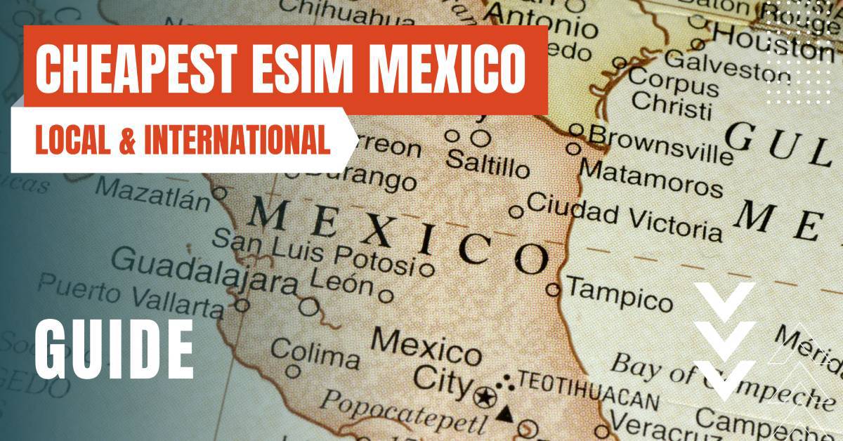cheapest esim mexico featured image