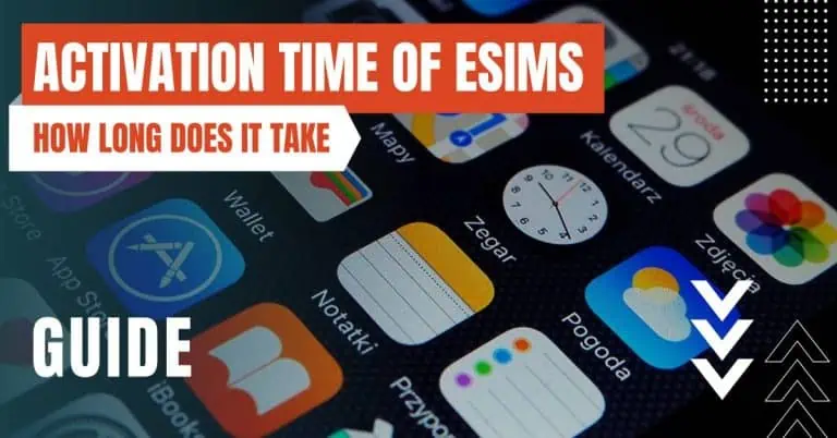 temps activation forfait free esim