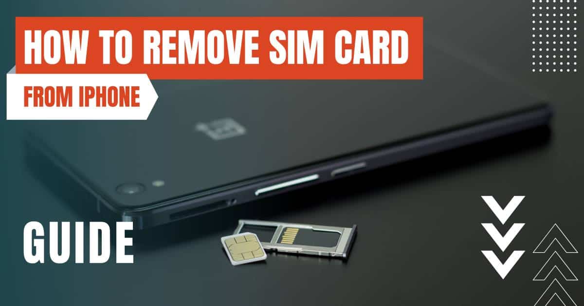 how to remove sim card from iphone featured image