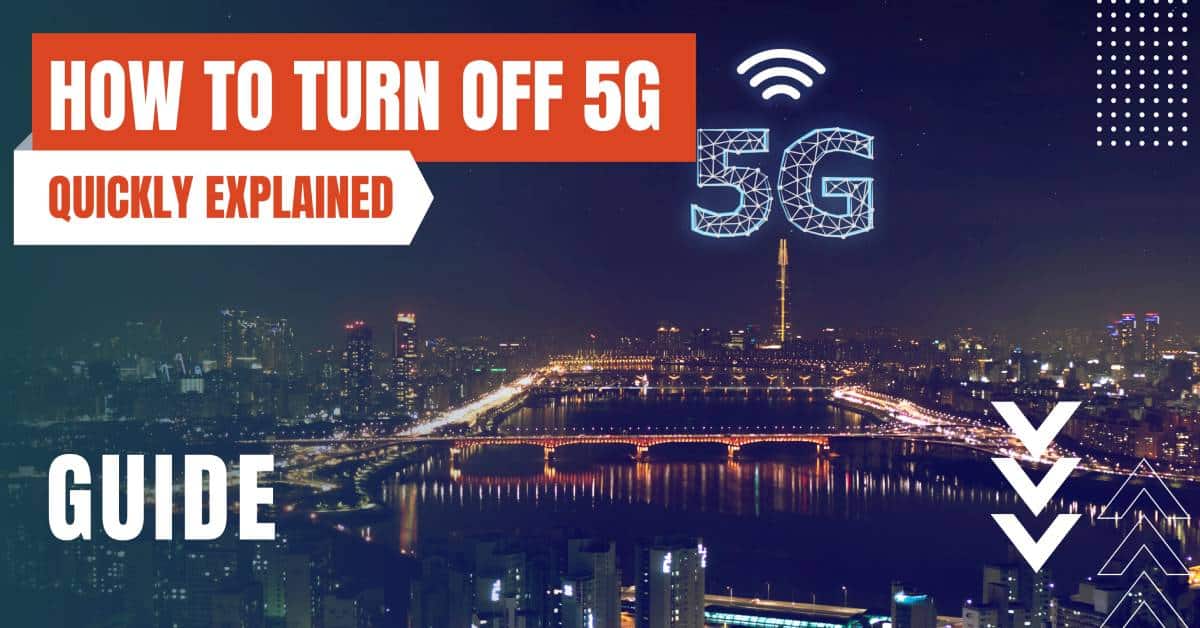 how to turn off 5g featured image