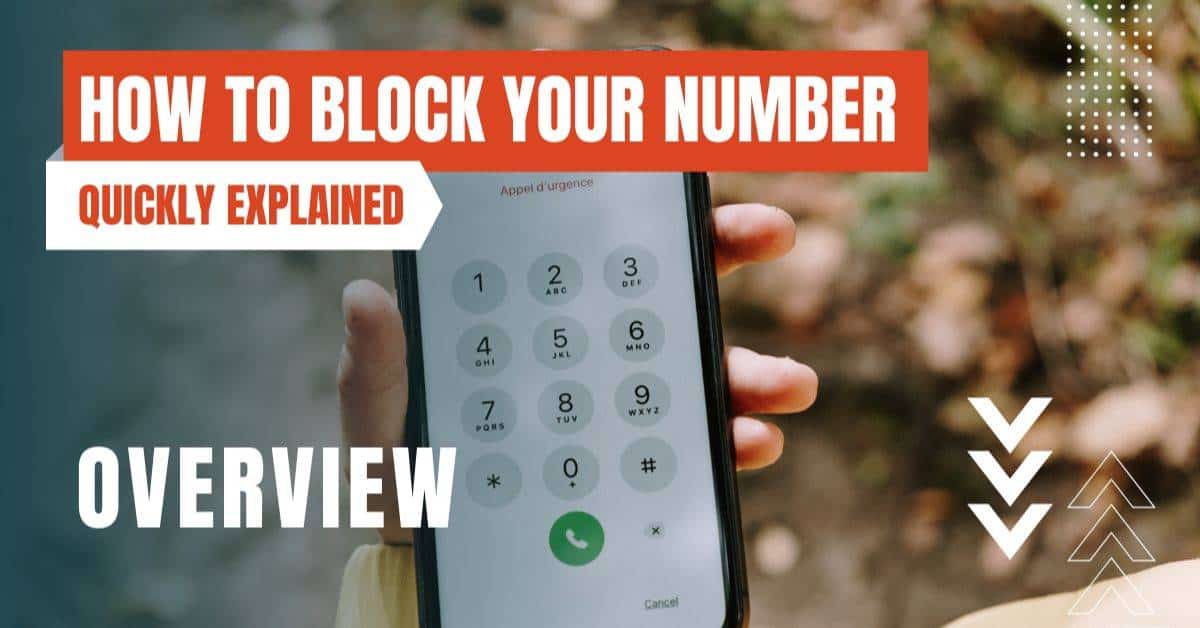 how to block your number featured image