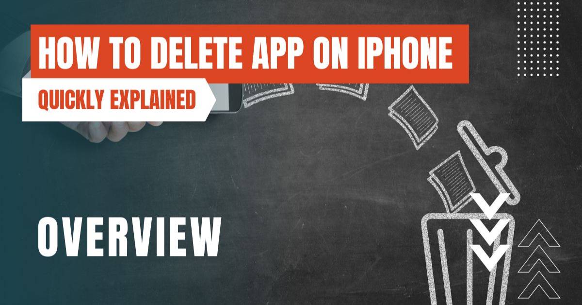 how to delete an app on iphone featured image