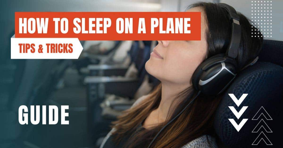 how to sleep on a plane featured image