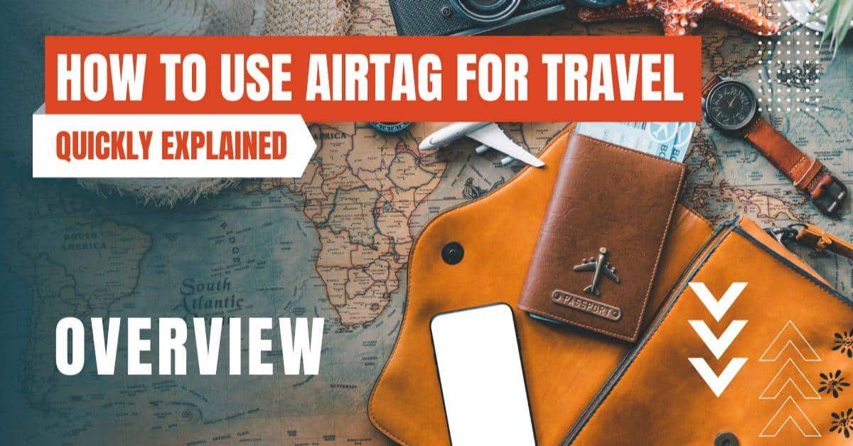 how to use airtags for travel featured image