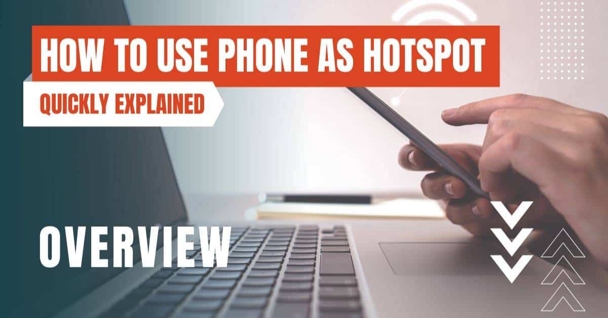 how to use phone as hotspot featured image