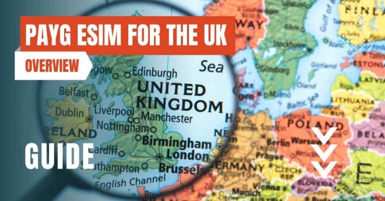 The Best Pay As You Go ESIM In The UK