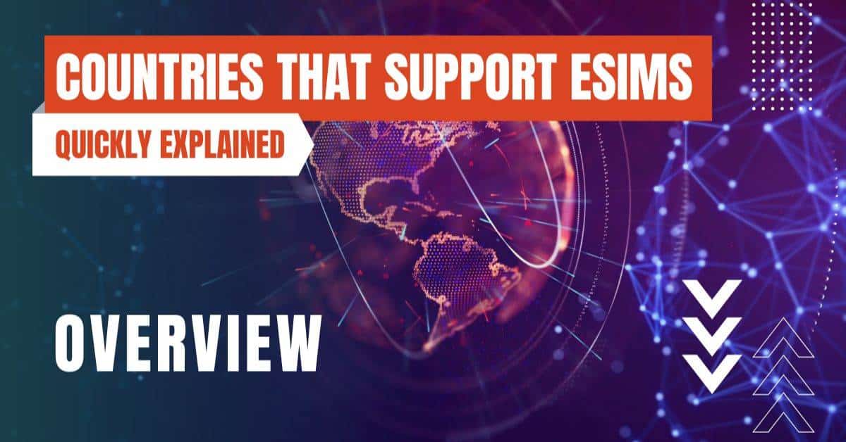which countries support esims featured image