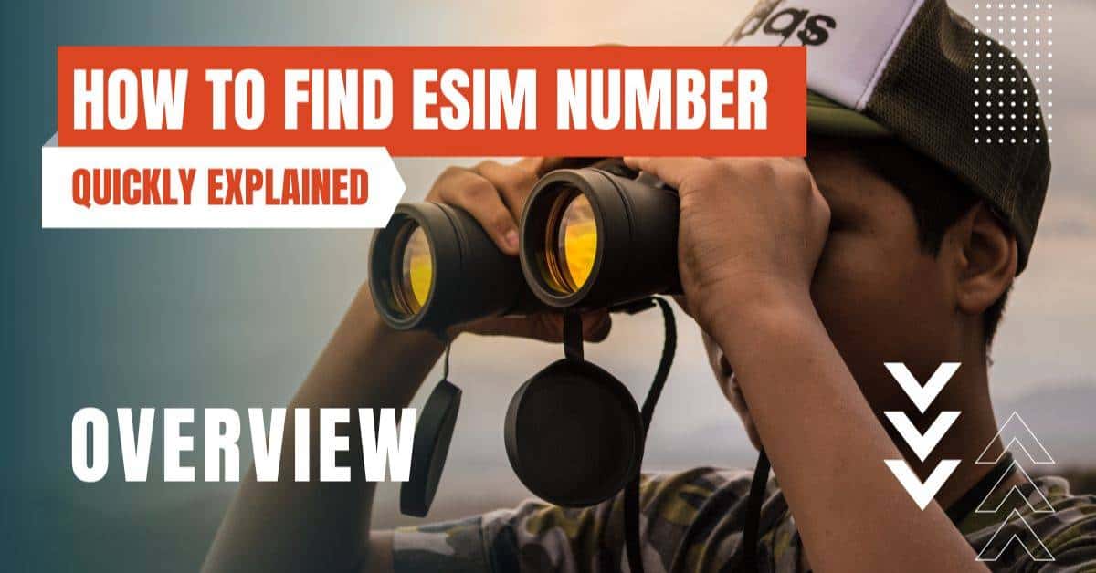 how to find esim number featured image