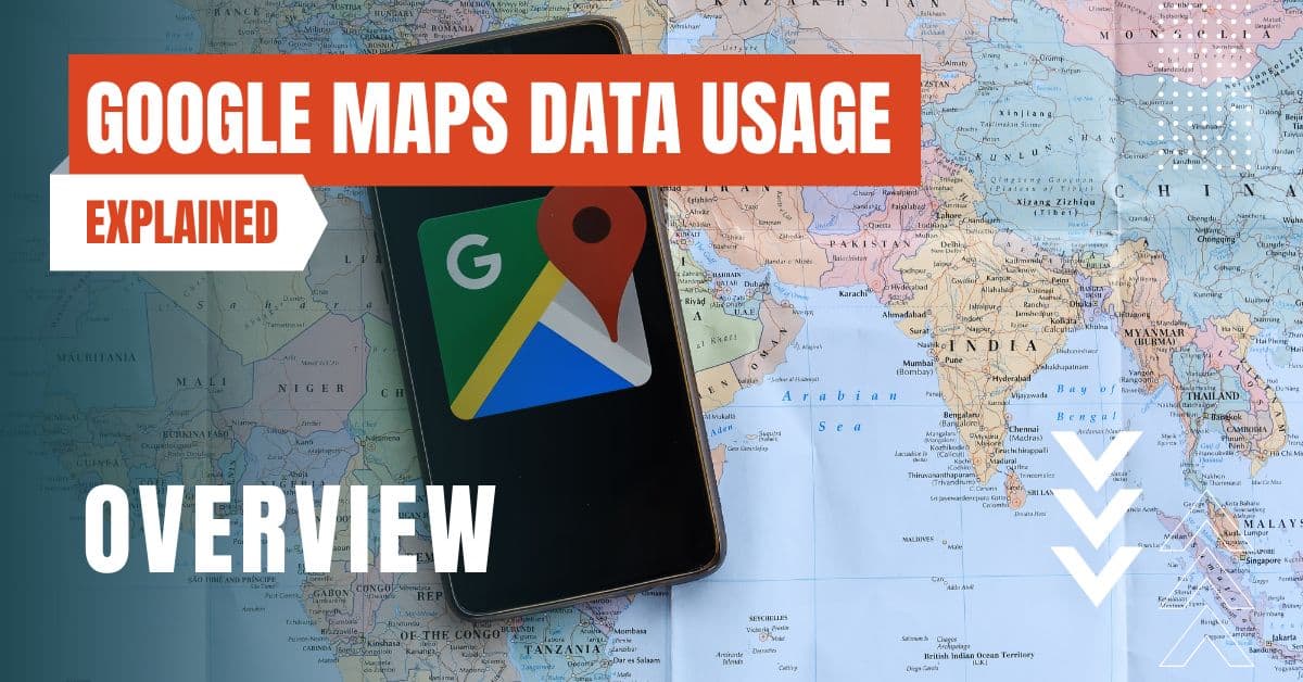 google maps data usage featured image