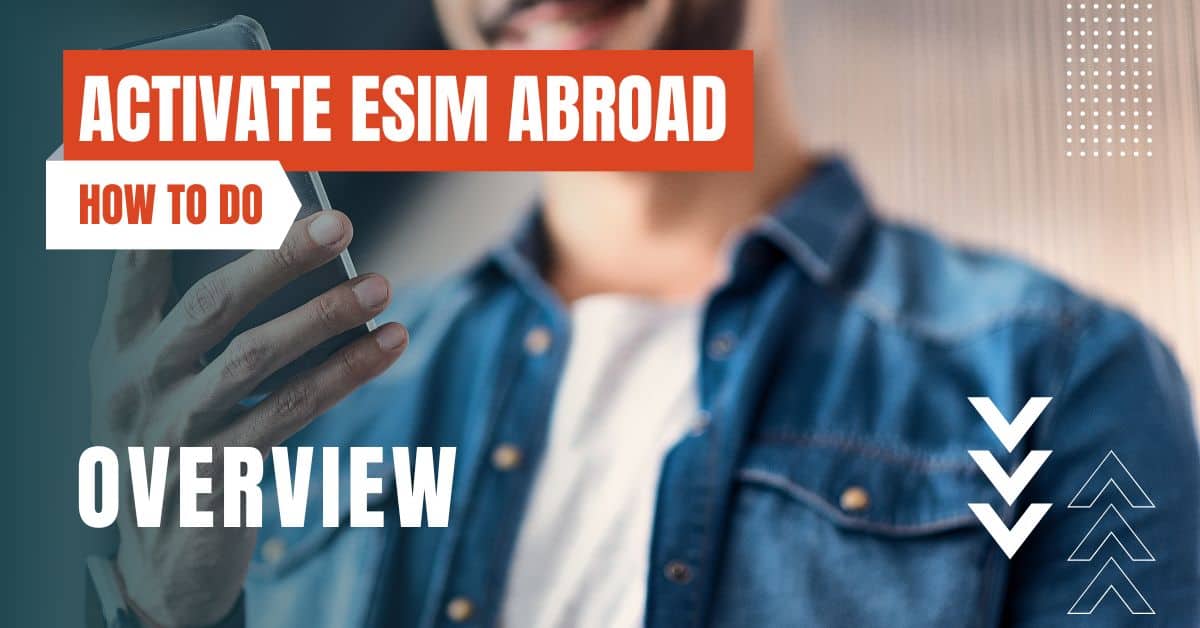 Can You Activate an eSIM in a Different Country?